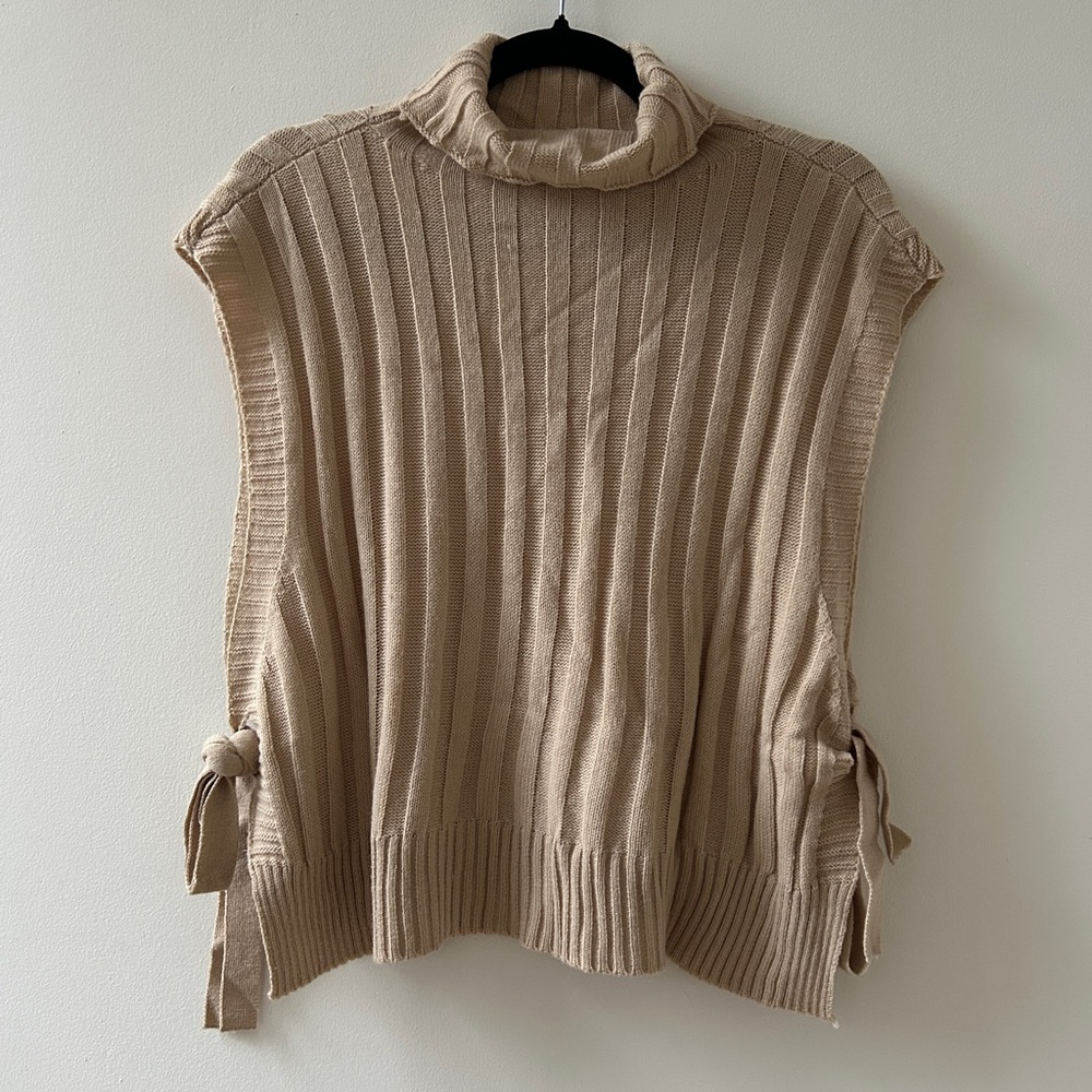 SHEIN | Women's Tan Vest Sweater